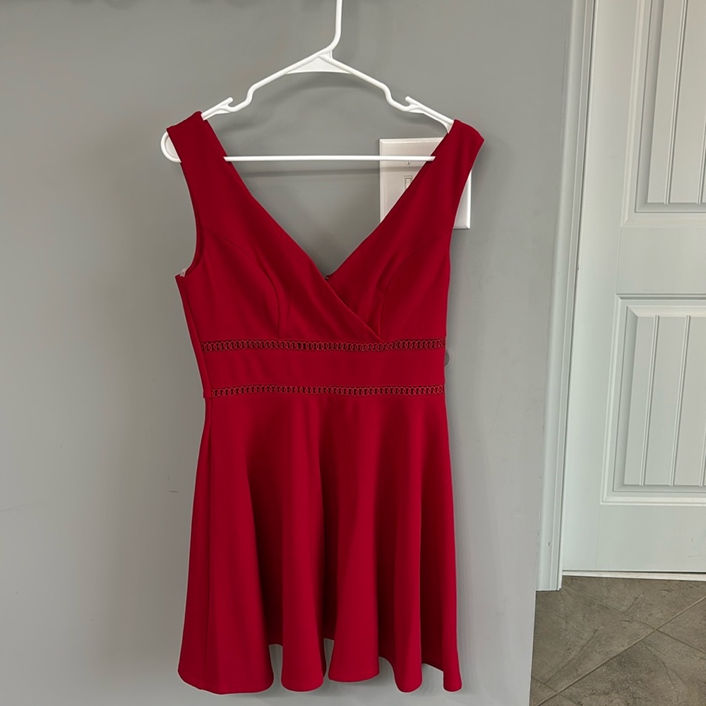 NWT Francesca’s Red Mini Dress